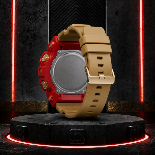 GA-110CS-4A ga-110cs-4a-back product photo Casio G-Shock GA-110CS-4A Red Gold