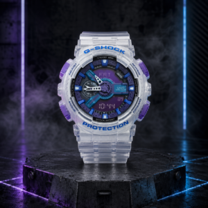 Casio G-Shock GMA-S110VW-6A Purple Blue Transparent